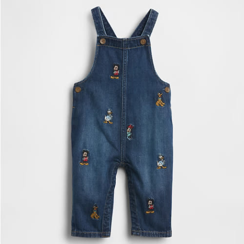 Gap × Disney Baby Denim Overalls | Gap