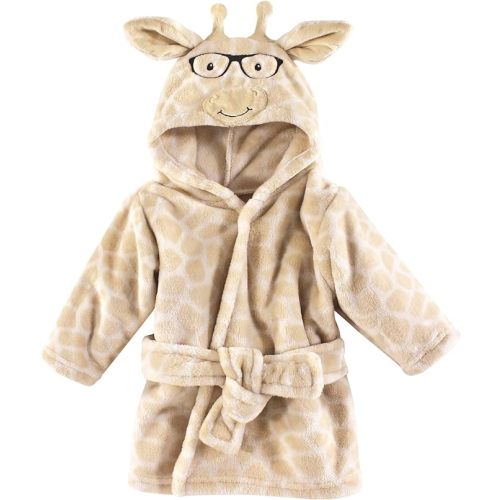 Hudson Baby Unisex Baby Plush Animal Face Bathrobe