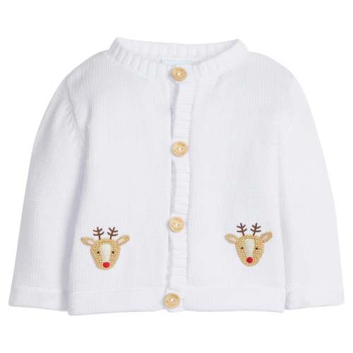 Crochet Cardigan - Reindeer