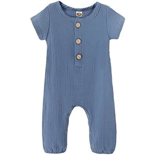 Newborn Baby Girl Clothes Summer Outfits Infant Short Sleeve Romper Jumpsuit Bodysuit Cute Newborn Clothes for Girl