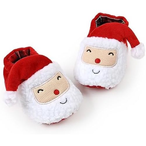Baby Boys Girls Booties Infant Newborn Sock Shoes Slippers Winter Warm Crib Footwear First Walkers