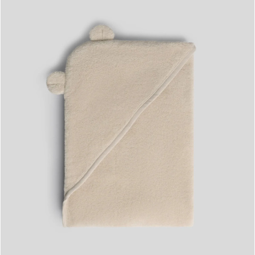 Organic Hooded Baby Towel with Ears (Natural) – Parachute Home
