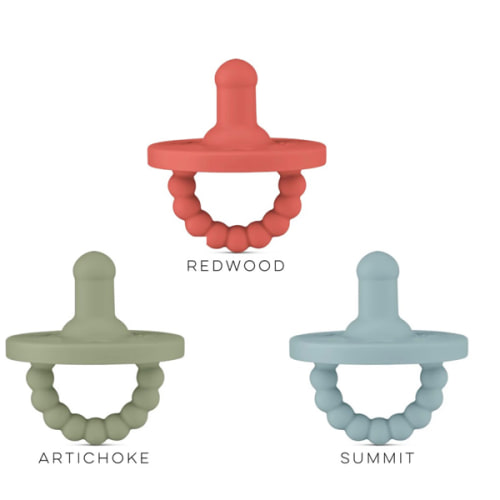 Cutie PAT Round (0m+) Pacifier + Teether