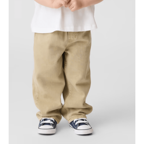 2T Khacki/lightbrown pants (no tight elastic at the bottom more of a looser fit) this is an example of what i'm thinking does not need to be this pair.