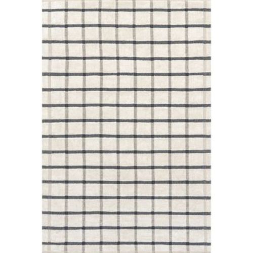 Nuloom Rowena Checked Wool Area Rug