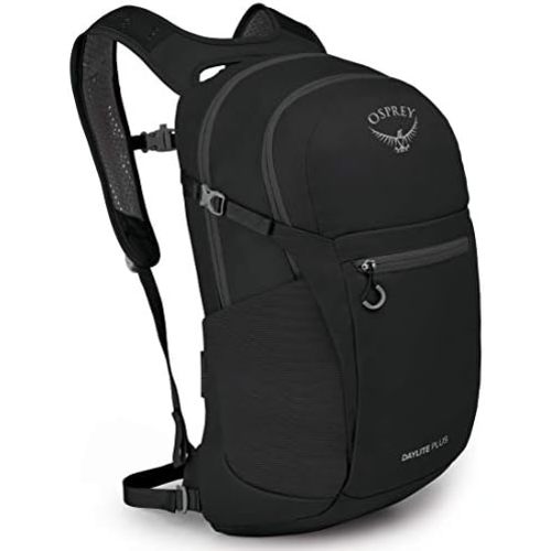 Osprey Daylite Plus Commuter Backpack – Lightweight, Everyday Pack with Laptop Sleeve and Water Bottle Pockets – Ideal for Work, School, and Travel with Versatile Storage Options, Black