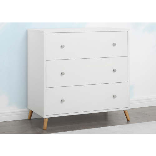 Jordan 3 Drawer Dresser with Interlocking Drawers | Delta Children