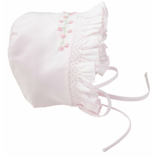 Girls Rose Garden Collection Smocked Bonnet | Feltman Brother