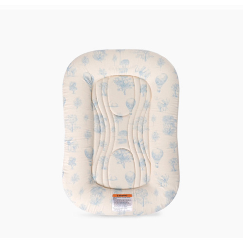 Infant Lounger Wave | Blue Toile