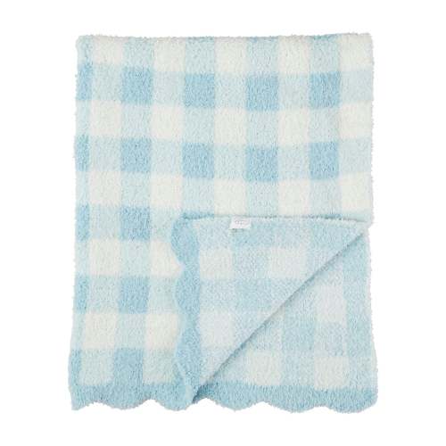 Gingham Chenille Blanket