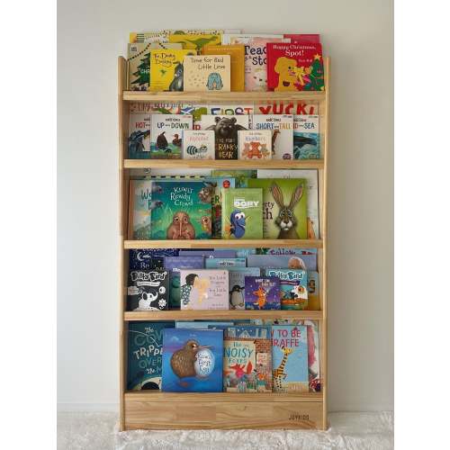Slim Front-Facing Bookshelf for Kids, Montessori | JoyKids