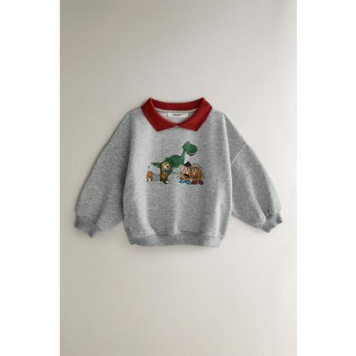 PLUSH SWEATSHIRT TOY STORY © DISNEY/PIXAR - Gray marl | ZARA United States