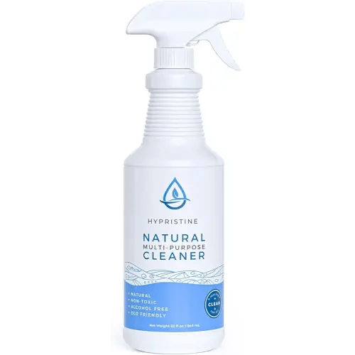 HYPRISTINE PURE Hypochlorous Acid Spray, Multi-Purpose Cleaner, Superior Shelf Life, 0% Bleach, 0% Alcohol, Food Contact Safe, Eliminate Non-Living Allergens, Remove Pet Odor, Clean Any Surface
