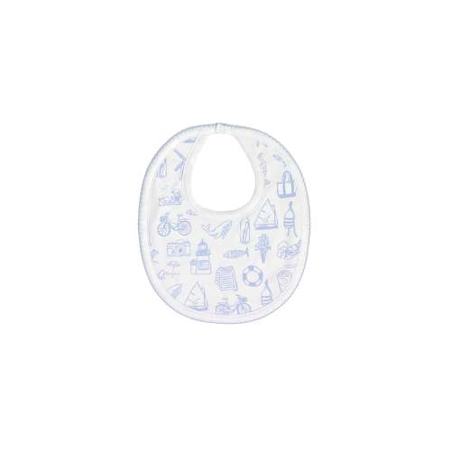 Basics Bib-Nantucket Collection-Ocean Blue