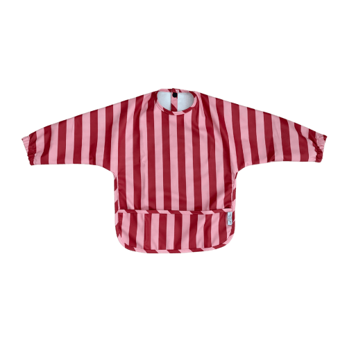 Raspberry Ripple - Long Sleeved Bib – Greyfox Designs
