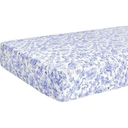 Posh Peanut Fitted Crib Sheet, Soft Bamboo Viscose, 52 x 28 in