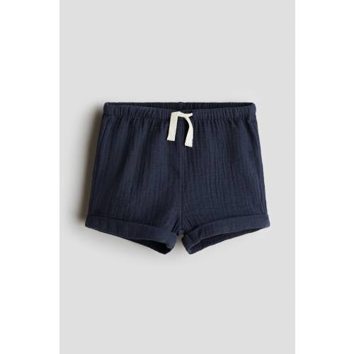 COTTON MUSLIN SHORTS