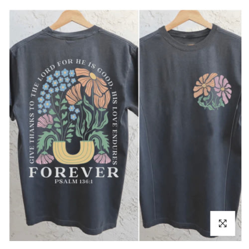 His Love Endures Forever Nursing T-shirt