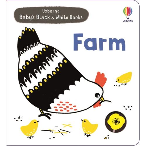 Baby's Black and White Books Farm | Usborne | Be Curious