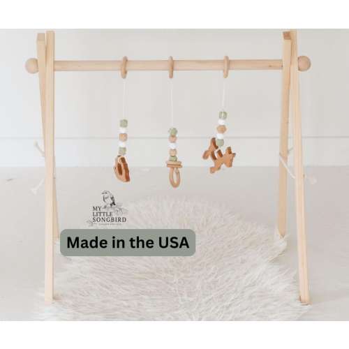 Wooden Baby Gym - Montessori Play Gym