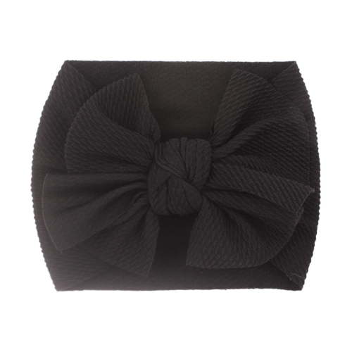 Herrnalise 1PC Newborn Infant Baby Girls Print Bow Headband Stretch Hairband Headwear