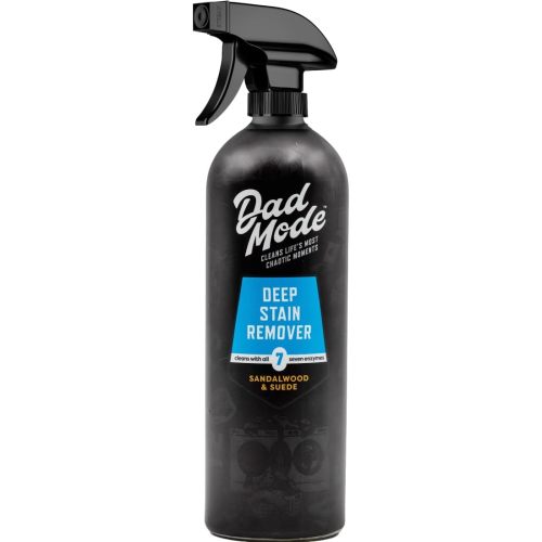DadMode 7-Enzyme Deep Stain Remover – Heavy Duty Laundry Odor Eliminator for Extreme Clothing Messes Powered by Nuclease (DNAse) - 16oz Refillable Bottle