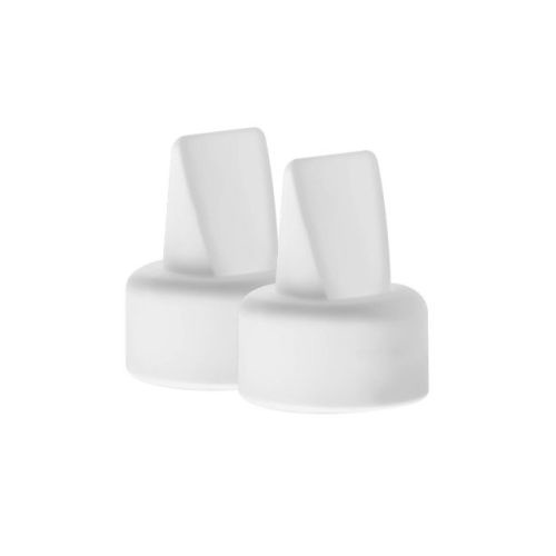Spectra Cara Cup Duckbill Valve Replacement Set - 2pk: Compatible With Spectra Breast Pumps, Silicone Material