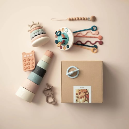 Baby Montessori Toys Gift Set | Infant toys | Moonkie
