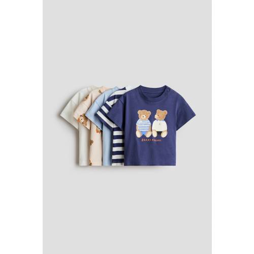 5-PACK COTTON T-SHIRTS