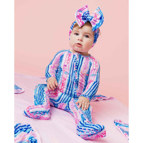 Reel Cute Stripes Convertible Romper