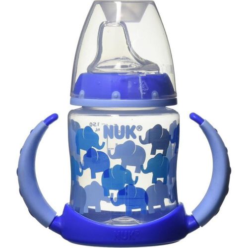 NUK Learner Cup with Soft Silicone Spout for Easy Transition, 6+ Months Toddler Training Cup