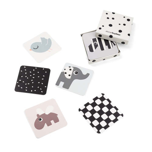Baby contrast cards 10-pack - Elphee - Colour mix – Shop at Done by Deer official webshop
