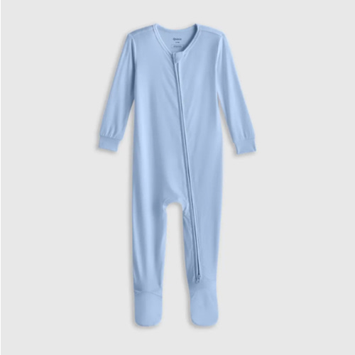 Bamboo Footie Pajama - Baby in Eternal Blue