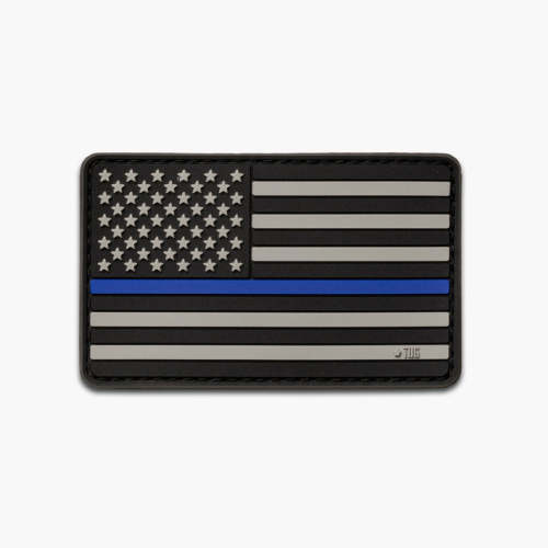 Thin Blue Line USA Flag Patch by Tactical Baby Gear
