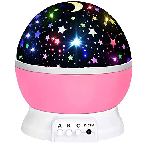 Toys for 1-10 Year Old Girls,Star Projector for Kids 2-9 Year Old Girl Gift Toy for 3-8 Year Old Girls Christmas Gift for 4-7 Year Old Boys Birthday Gift Stocking Stuffers for Kids