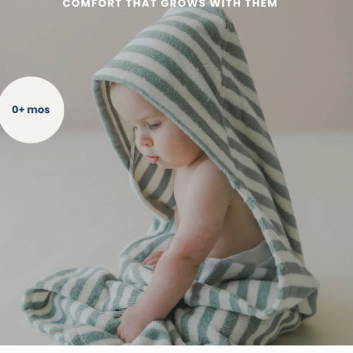 Hooded Towel | Slate