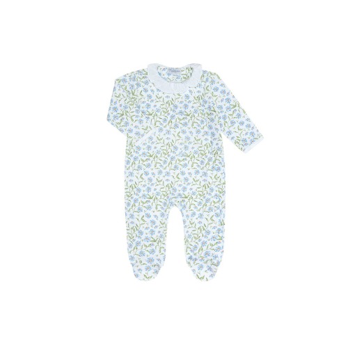 Blue Vines Print Crossover Footie - Baby, 0-3M
- Only a few left