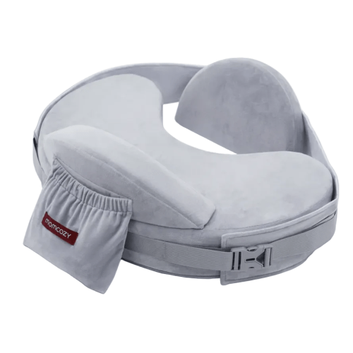 Momcozy MaxSupport Nursing Pillow, Cozy ProGray
