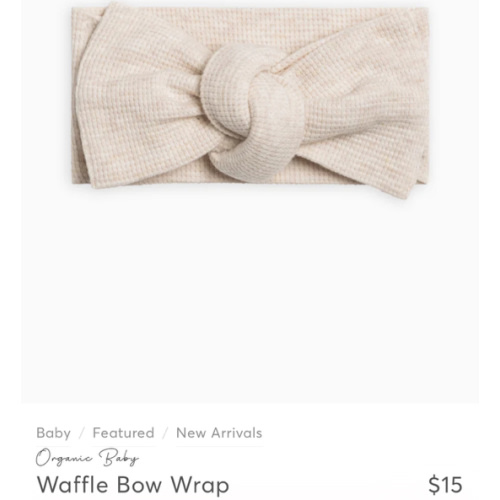 Waffle Bow Wrap