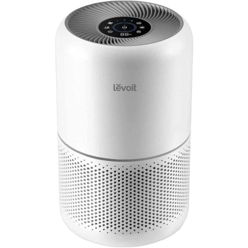 LEVOIT Air Purifiers for Home Bedroom, HEPA Sleep Mode, AHAM VERIFIDE, Smart WiFi for Home Large Room, Quiet Cleaner for Pet Hair, Allergies, Dust, Smoke, Pollon, Alexa Control, Core300S-P, White