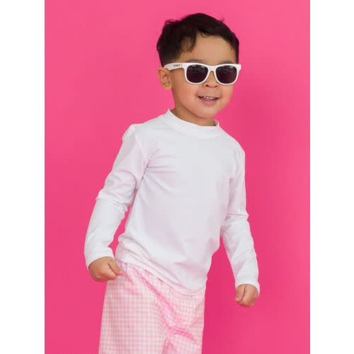 Long Sleeve Rash Guard | RuffleButts & RuggedButts