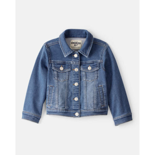 Toddler Girl Denim Jacket - Medium Wash - OshKosh B'gosh | Carter's