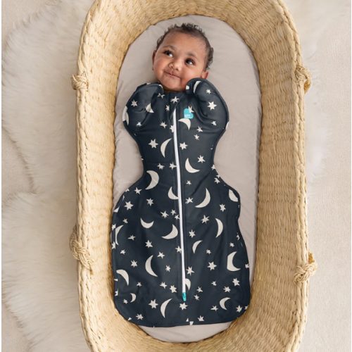Swaddle Up™ 1.0 TOG Cotton Charcoal Big Sky