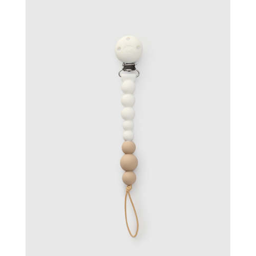 OneC™ Silicone Pacifier Clip - White