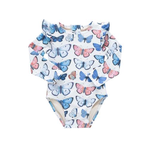 Baby Girls Rachel Suit - Vintage Butterflies