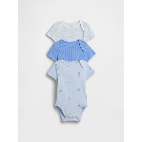 Baby First Favorites TinyRib Bodysuit (3-Pack)