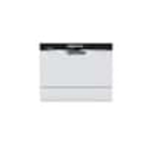 Hamilton Beach 24 in. White Electronic CounterTop Control 600120-volt Dishwasher with 6-Cycles, 6 Place Settings Capacity HBDW3208