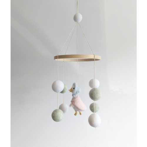 Jemima Puddle Duck Baby Mobile | Needle Felted