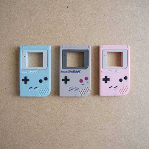 Nintendo Game Boy Inspired Silicone Baby Teether, Grey