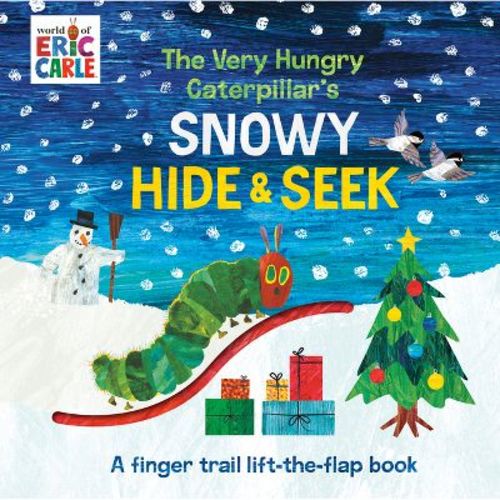 The Very Hungry Caterpillar's Snowy Hide & Seek - (World of Eric Carle) by Eric Carle (Board Book)